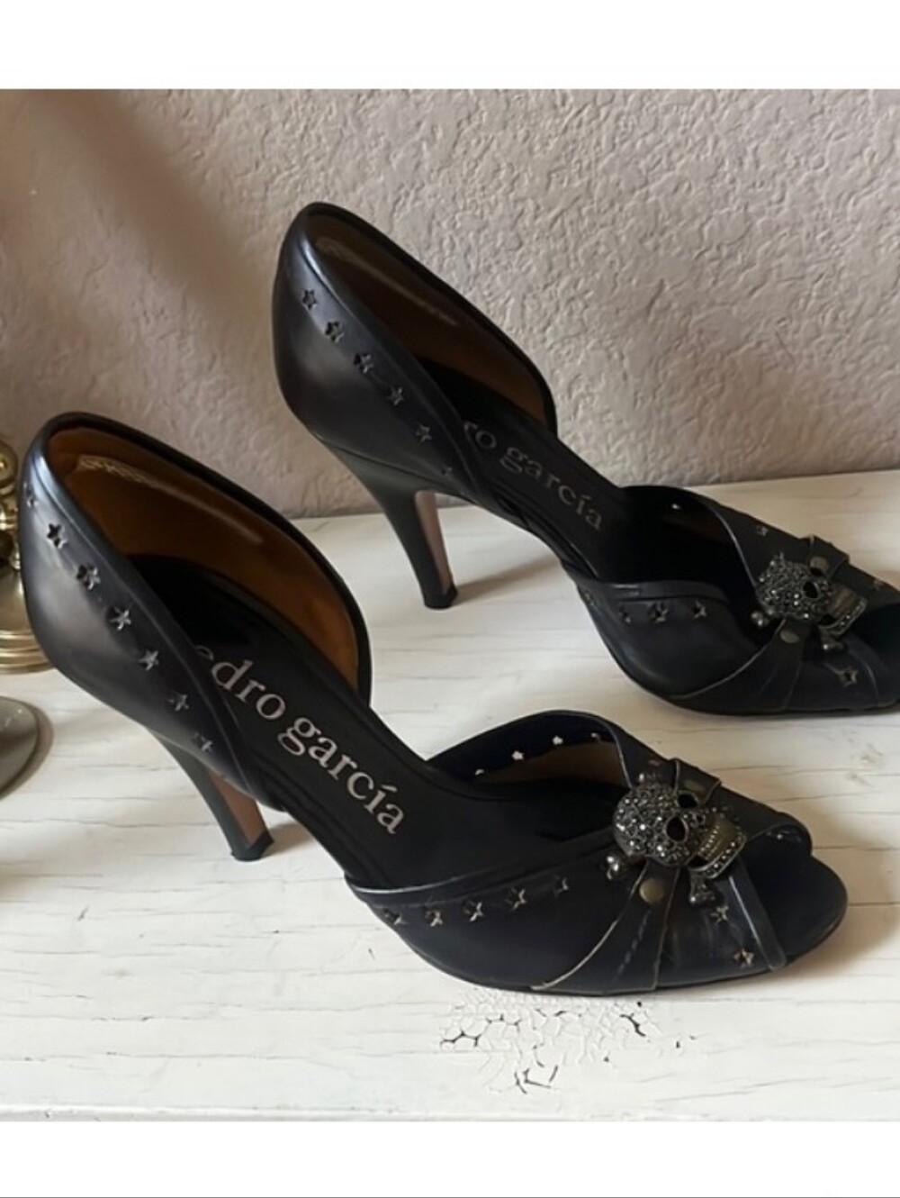 Pedro Garcia Authentic skull heels size 39